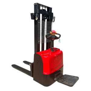 步行式全自动堆垛车站驾式1.5吨堆高车装卸升降叉车搬运车液压车